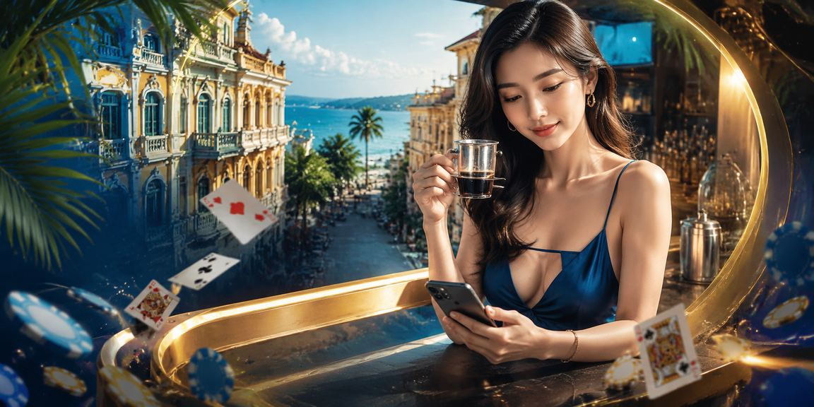 Người chơi tại Hà Nội đăng nhập tài khoản casino trên điện thoại tại quán cà phê