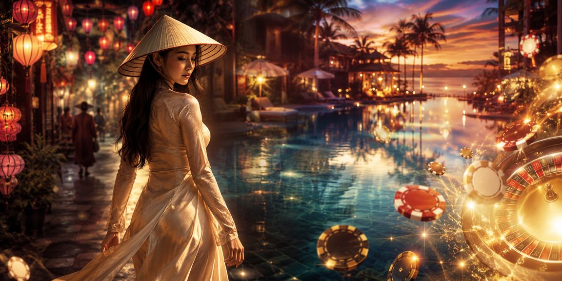 Người chơi casino tại Hà Nội mang nón lá – hình ảnh đặc trưng văn hóa Việt Nam
