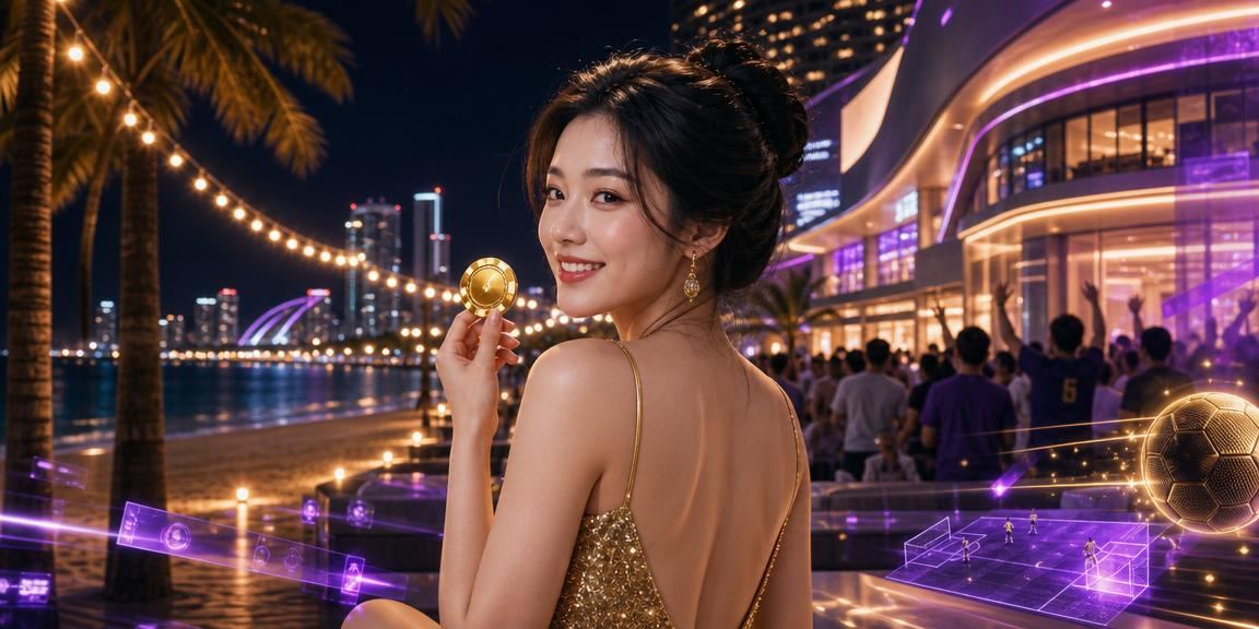 Không khí casino sôi động tại Nha Trang với ánh đèn neon rực rỡ